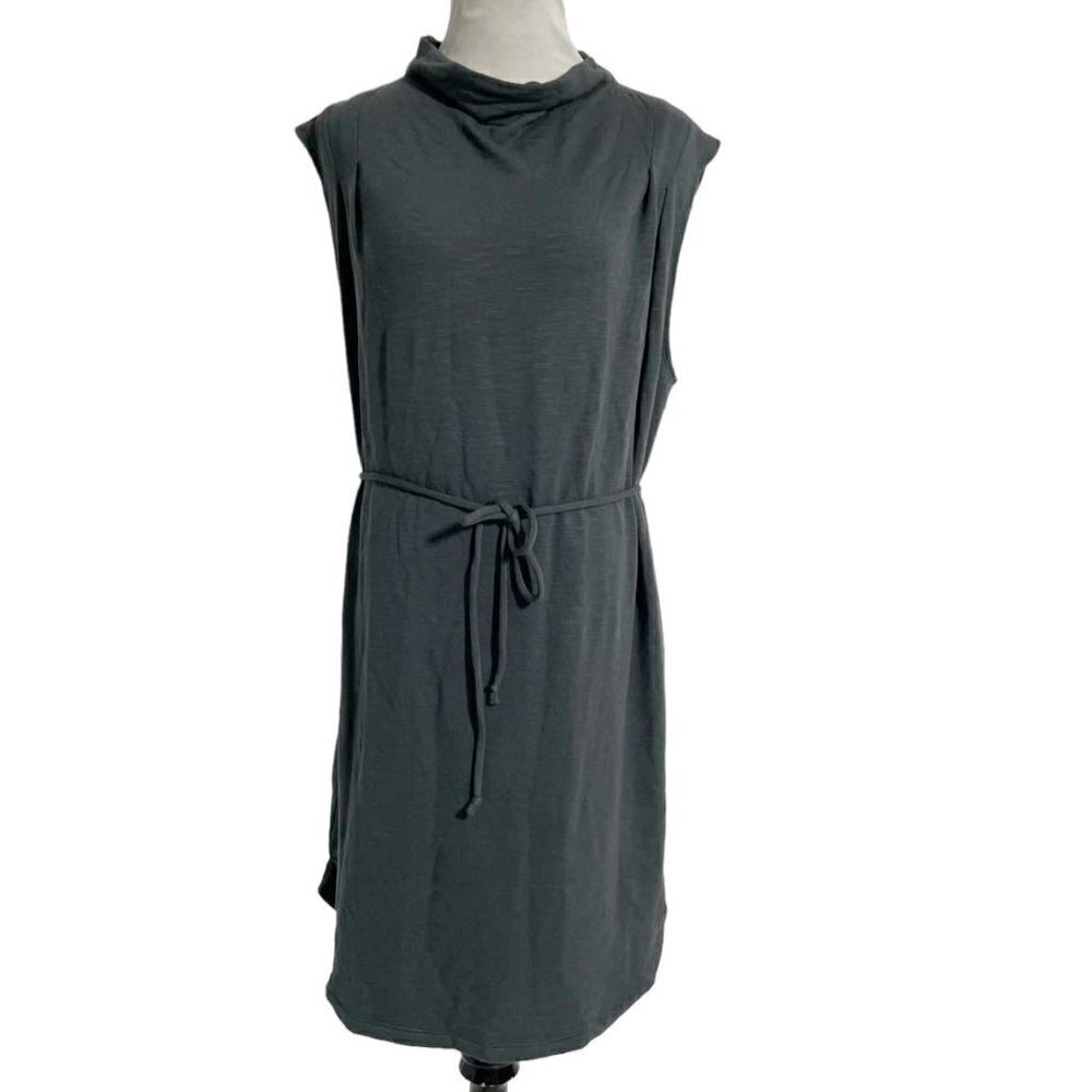 Anthropologie Daily Practice Size Medium Dress Sleeveless Cowl Neck